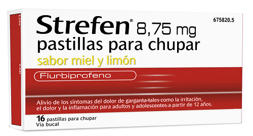 pastillas para dolor de garganta fuerte